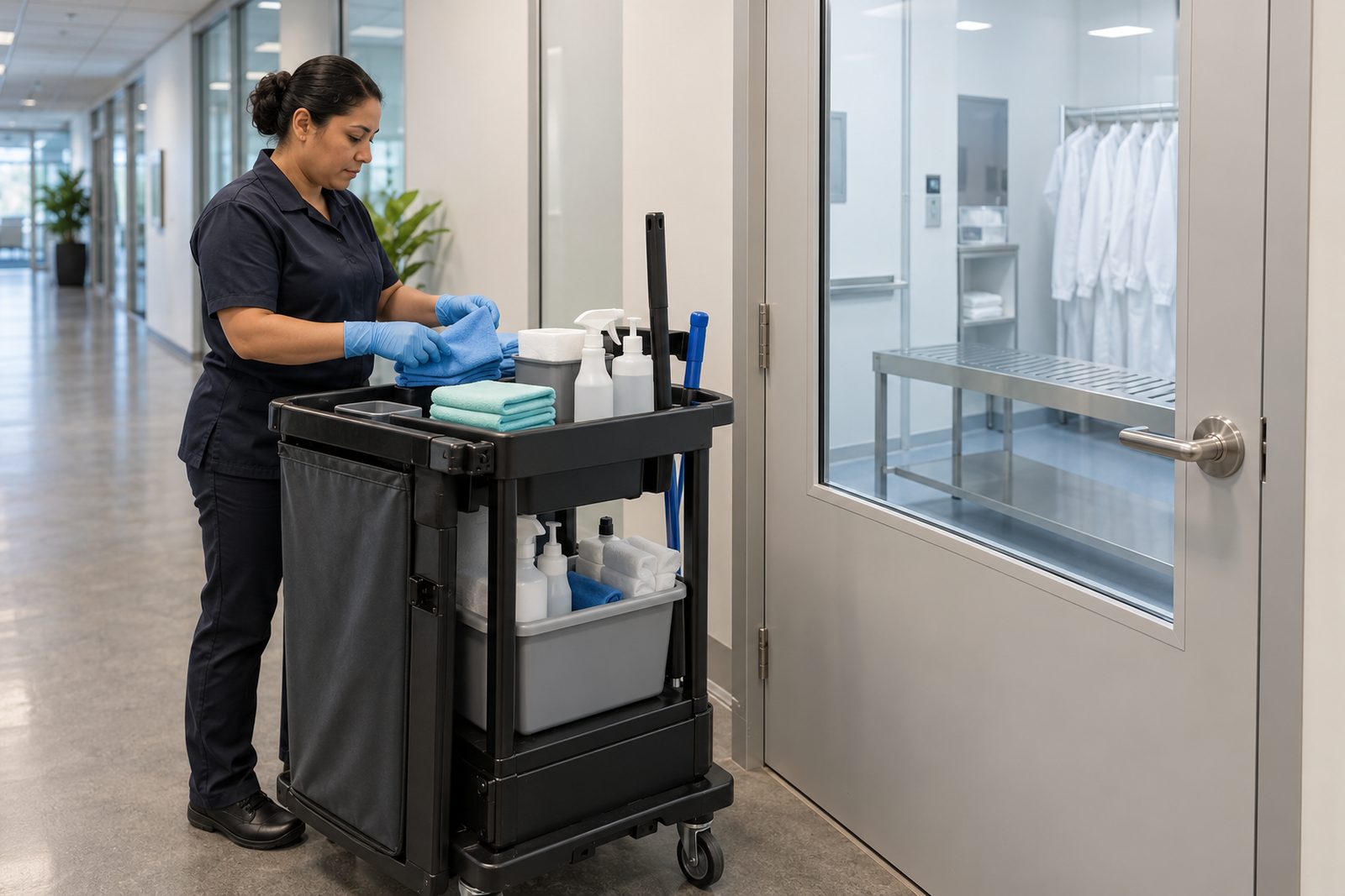 When biotech cleaning needs a specialist scope