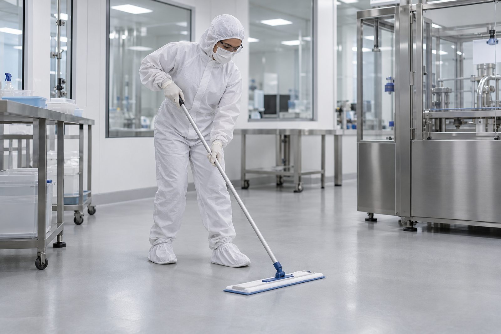 cGMP cleaning: procedures, validation, and records