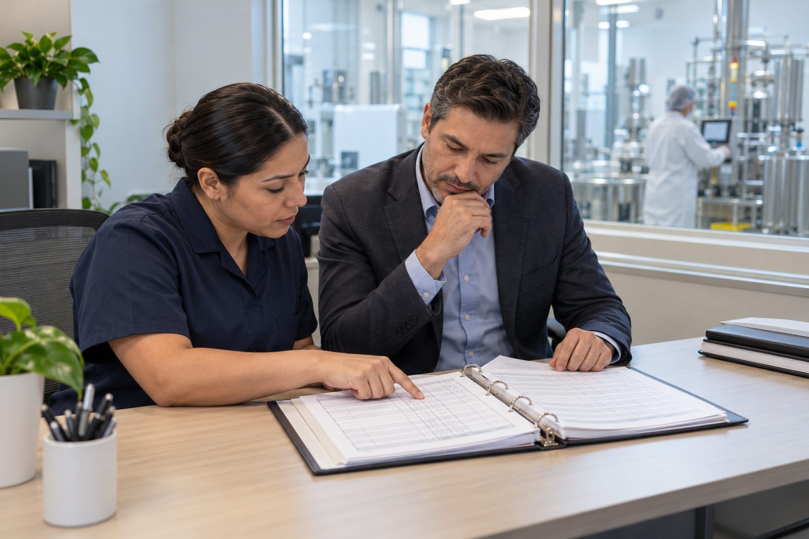 Reviewing cleaning records for FDA inspections