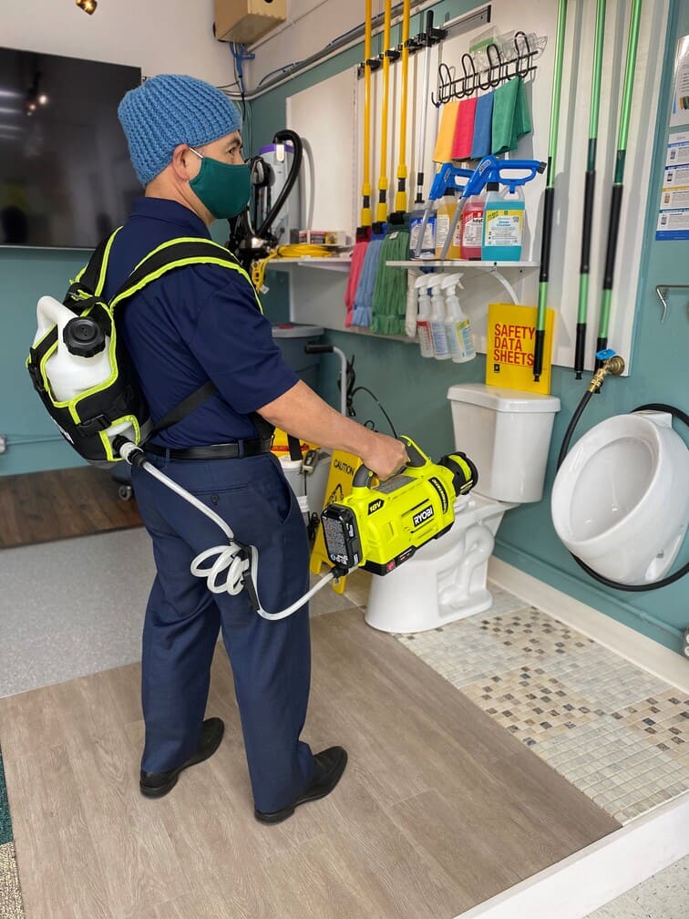 The Add Life Facilities Services team at work across the Bay Area