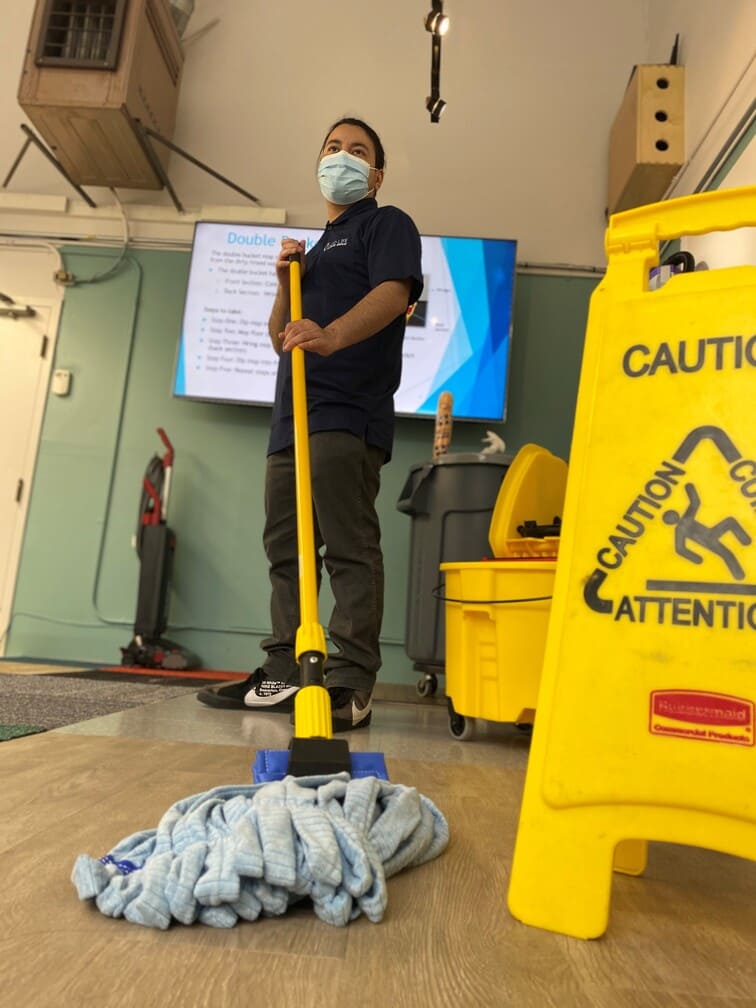 The Add Life Facilities Services team at work across the Bay Area