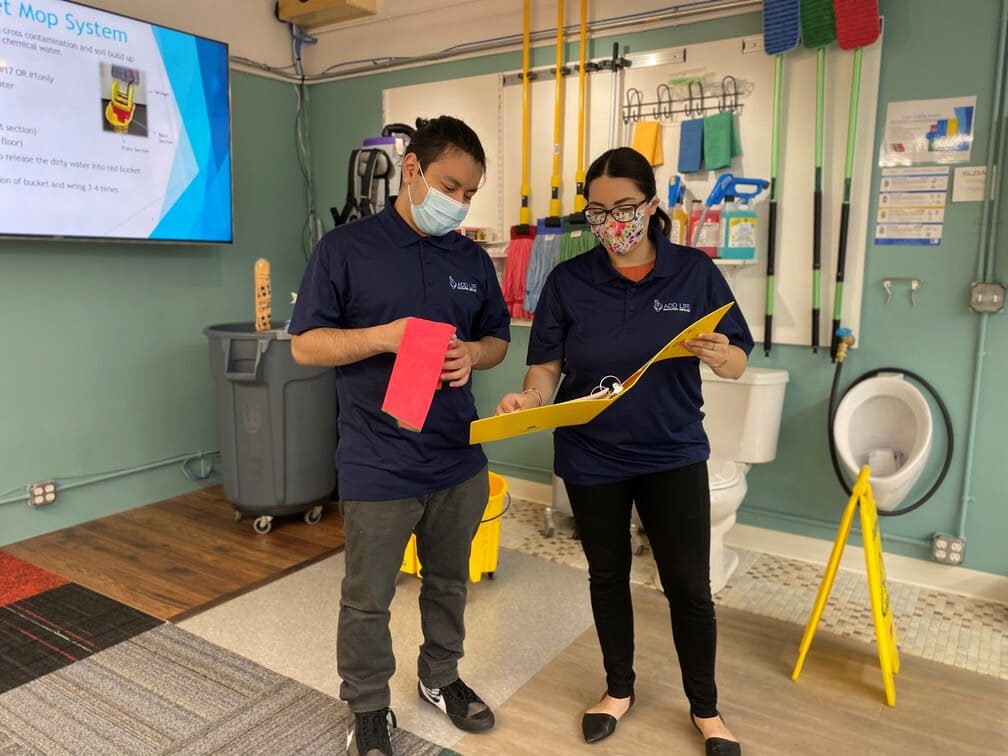The Add Life Facilities Services team at work across the Bay Area